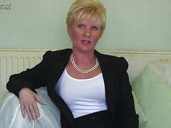 AlphaTeenies presents: Classy mature lady feeling naughty