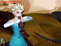 AlphaTeenies presents: Elsa's bad habits