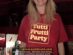 AlphaTeenies presents: Monica, the hot big tits milf santa gangbang