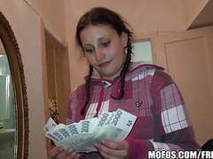 AlphaTeenies presents: Pretty czech student trades sex for cash