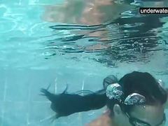 AlphaTeenies presents: Submerged underwater with a dick inside her