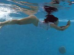 AlphaTeenies presents: Puzan bruhova fat teen in the pool