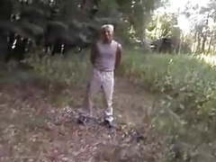 AlphaTeenies presents: Amateur casting in the wood