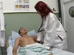 AlphaTeenies presents: Marsha lord - long legged anal readhead-nurse