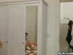 AlphaTeenies presents: She saw her hubby cheating with her mature mom