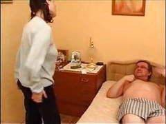 AlphaTeenies presents: Mature couple with young couple in bed