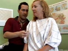 AlphaTeenies presents: Naughty milf patient fucks the doctor