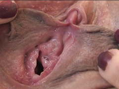 AlphaTeenies presents: Pussy contractions and creamy orgasm up close