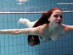 AlphaTeenies presents: Salaka ribkina underwater swimming teen