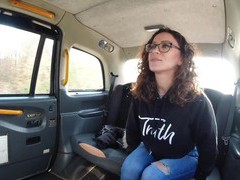 AlphaTeenies presents: The randy driver wants a private dance, Couple, Hardcore, Reality, Car Fucking, Jeans, Glasses, Tattoo, Thong, Natural Tits, Brunettes, Czech