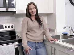 AlphaTeenies presents: Auntjudys - 43yo big ass milf brandi banks sucks your cock in the kitchen, Brunette, Hairy, Big Boobs, MILF, POV, HD Videos, PAWG, Big Tits, Big Ass, Big Booty, Porn for Women, Girl Masturbating, Big Tit MILF, Big Ass MILF, Hot MILF, Hairy MILF, Busty Mom