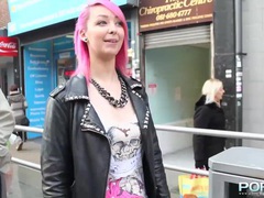 AlphaTeenies presents: Pornxn dolly kitten bares it all in public