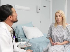 AlphaTeenies presents: Incredible anal exam for gorgeous blonde patient madison summers