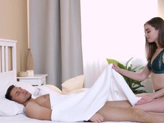 AlphaTeenies presents: Cute teen vika lita sucks and rides dick