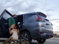 AlphaTeenies presents: Car sex in public parking lot,cream pie anal fucked - pinay lovers ph