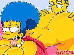 AlphaTeenies presents: The neighbor's lover! fucking the hot neighbor - the simptoons