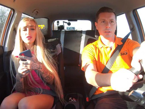 AlphaTeenies presents: Video of fit daisy lee giving head and getting fucked in the car