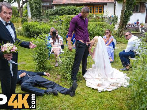 AlphaTeenies presents: Bride4k. runaway groom