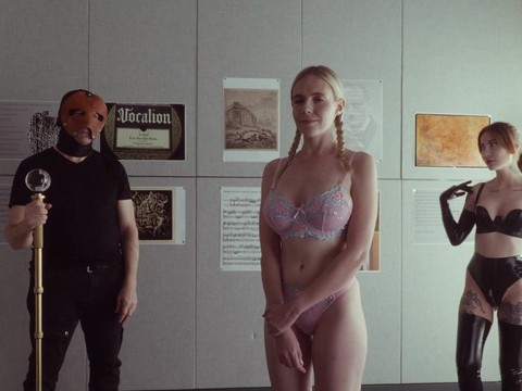 AlphaTeenies presents: Bdsm fetish video of gorgeous filth studies v wearing lingerie