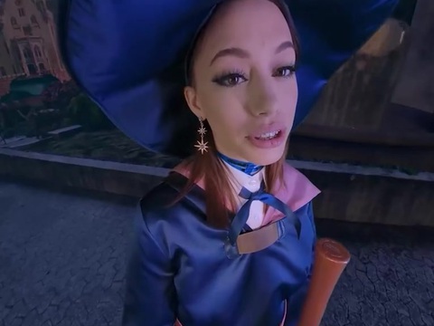 AlphaTeenies presents: Laya rae as akko knows some naughty spells