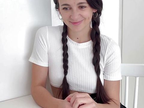 AlphaTeenies presents: She agreed to show me her tits and then fuck at my house