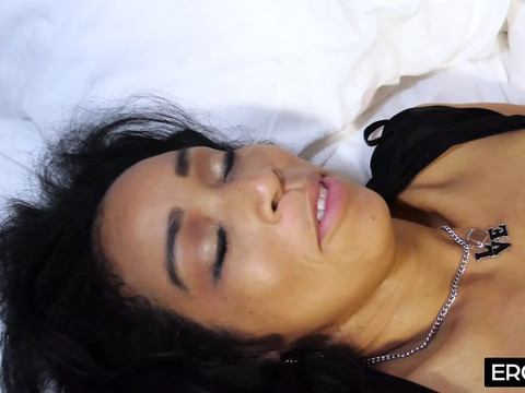 AlphaTeenies presents: Sexy black milf gets fucked hard by a thick bbc - she loves every deep thrust