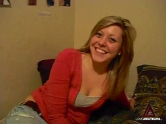 AlphaTeenies presents: Super cute blonde gets wet and gets fucked