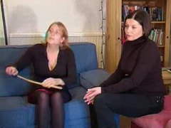 AlphaTeenies presents: Young girl spanked and caned