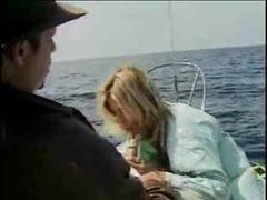 AlphaTeenies presents: Babe on a boat sucking a hot cock