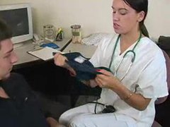AlphaTeenies presents: Handjob doctor gives him a good time