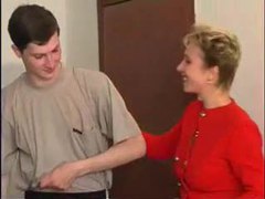 AlphaTeenies presents: Young man groped and fondled by the milf