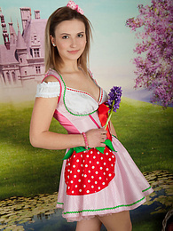 AlphaTeenies presents: This hottie likes her culture and embraces it by stripping off her nice folk clothing