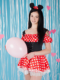 AlphaTeenies presents: A costume always makes her look even sexier as she puts it on and has some wild fun with her body and pussy