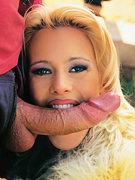 AlphaTeenies presents: Blonde Cora Works Hard With Mouth and Ass to Get a Facial