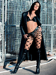 AlphaTeenies presents: Lollybadcock Has a Horny Photoshoot With Dildos Outdoors