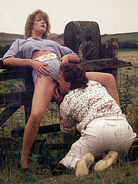 AlphaTeenies presents: Frisky couple go for a stroll and get horny end up fucking