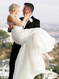 AlphaTeenies presents: Hot blonde Anikka Albrite consummates her marriage vows after getting married