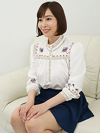 AlphaTeenies presents: Asian Mommy Momoka Ogawa gets her pussy penetrated in a solo